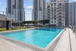 Downtown Miami Highrise with Amazing Water Views